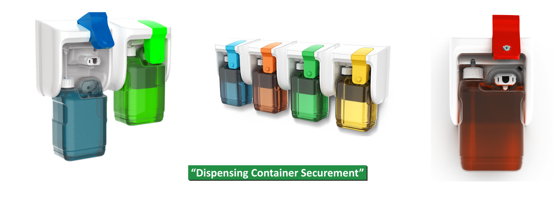 Dispensing Container Securement SanServ